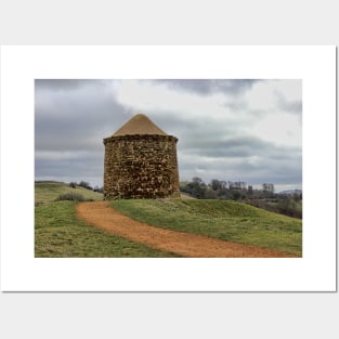 Beacon Tower at Burton Dassett Posters and Art